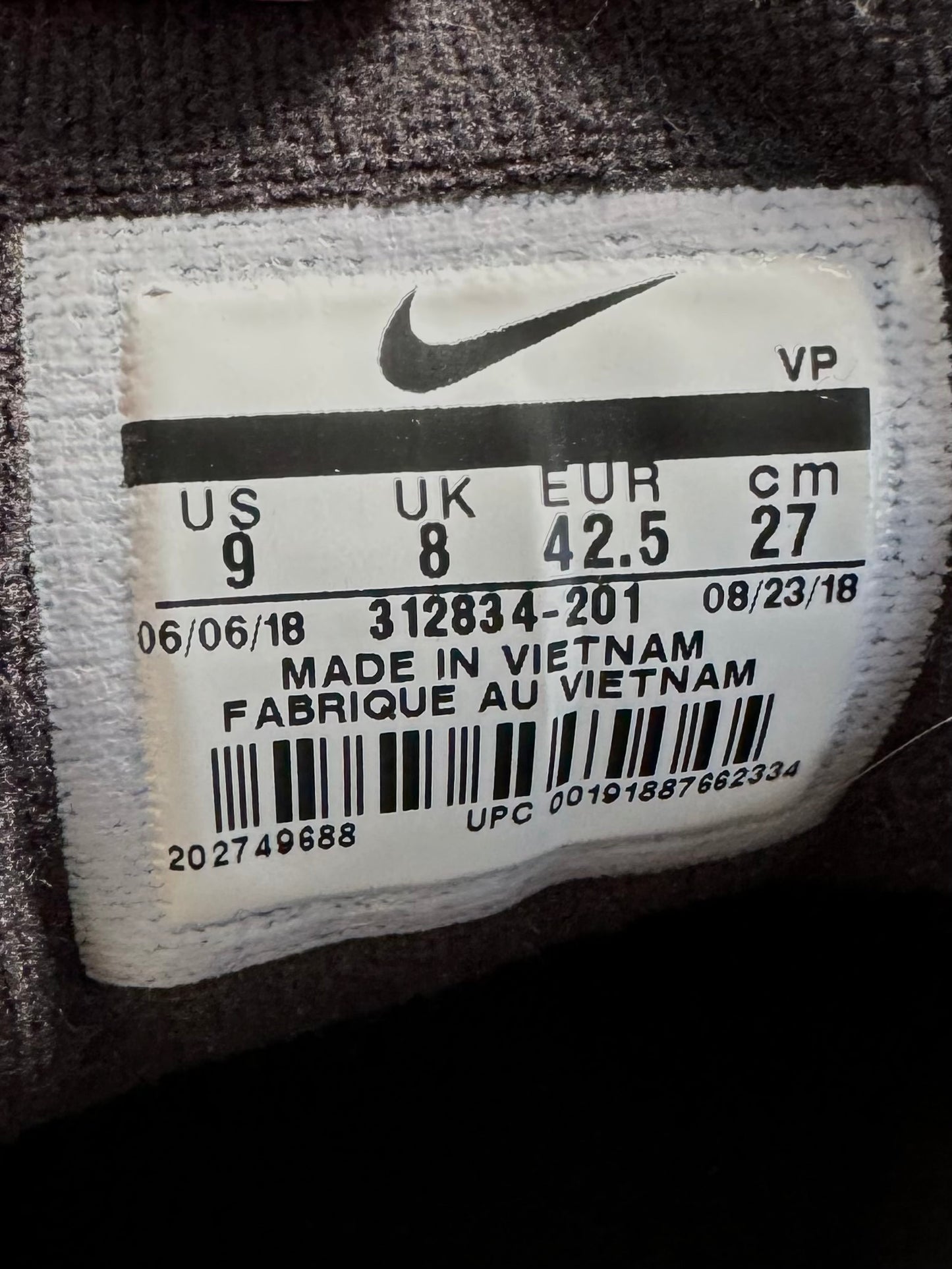 Nike Air Max 97 tartan trainers (UK8)