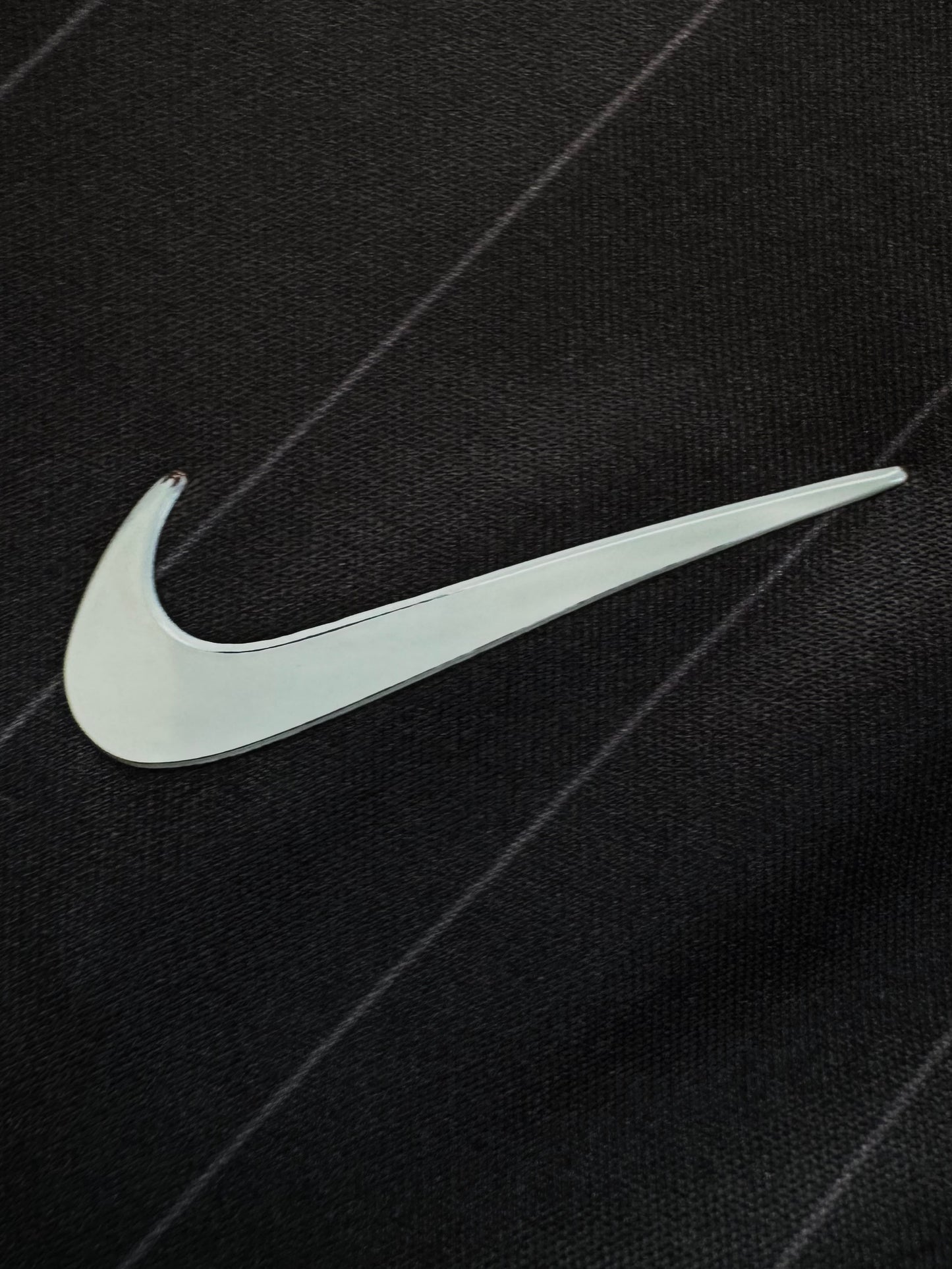 Vintage 2000's Nike T90 two tone panelled striped technical t shirt (S)