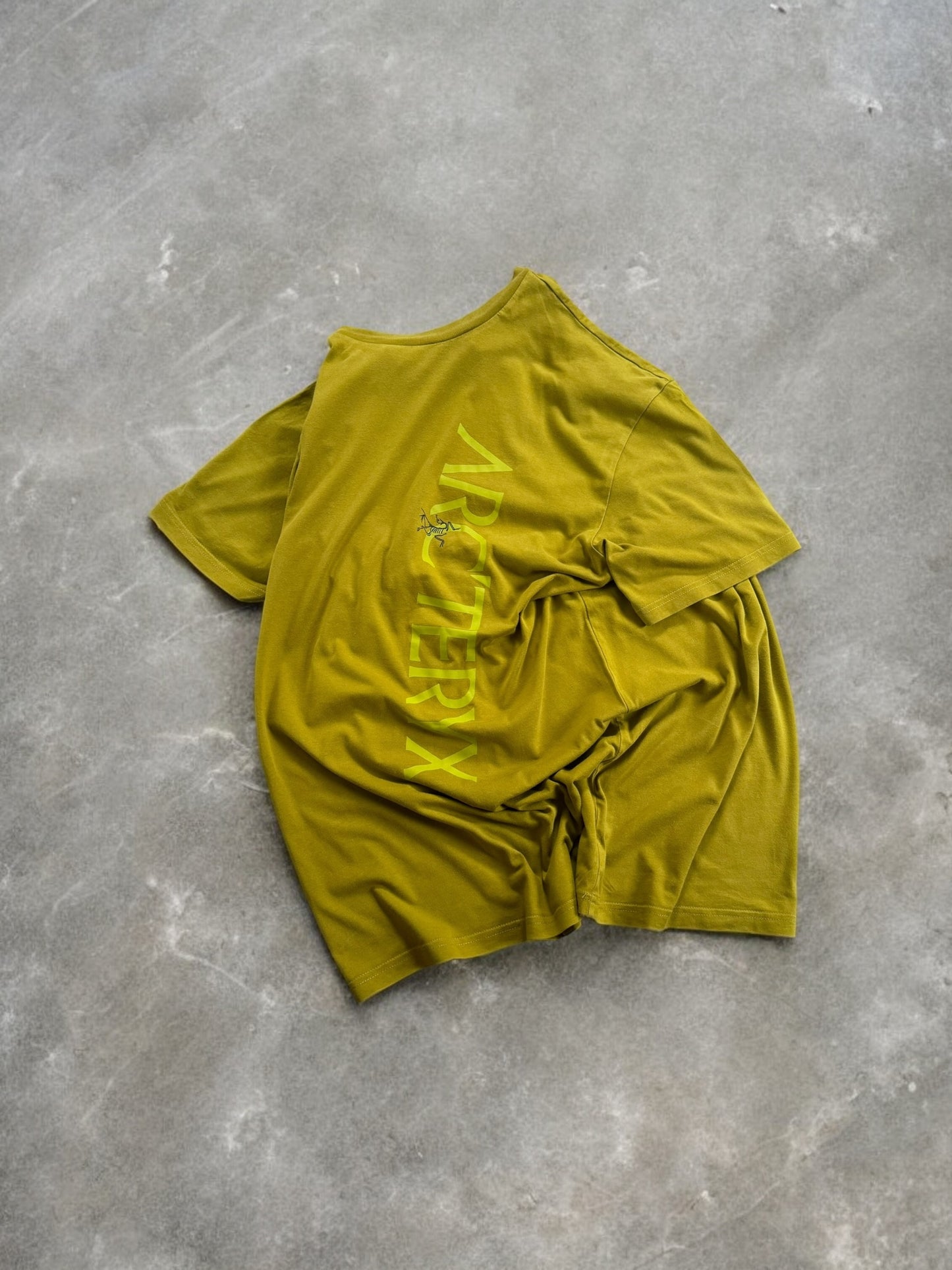 Vintage Arctery two tone graphic print t shirt (XL)