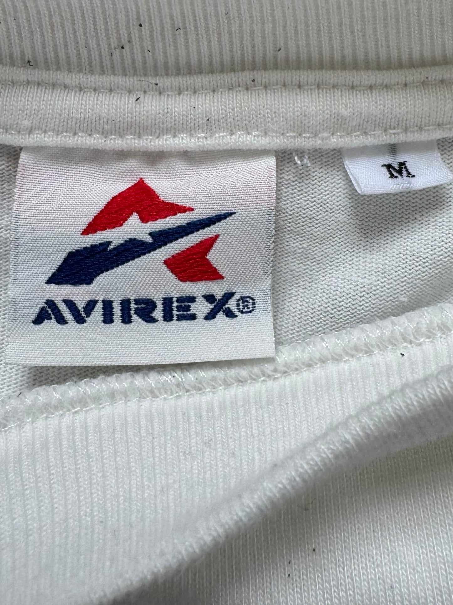 Vintage 2000's Avirex dragon embroidered long sleeve t shirt (M)