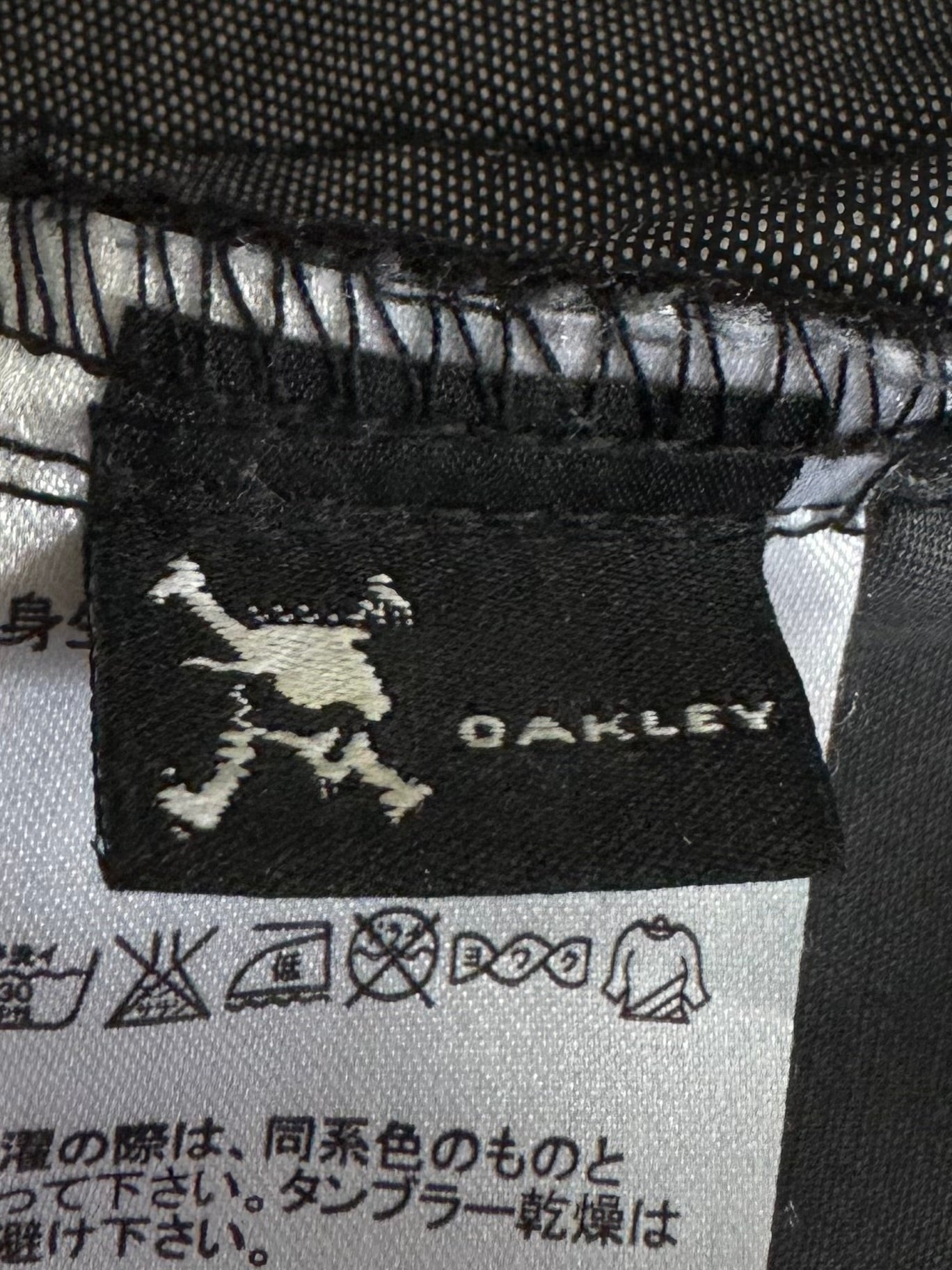 Vintage 2000's grey Oakley industrial archival technical cargo pants (M)