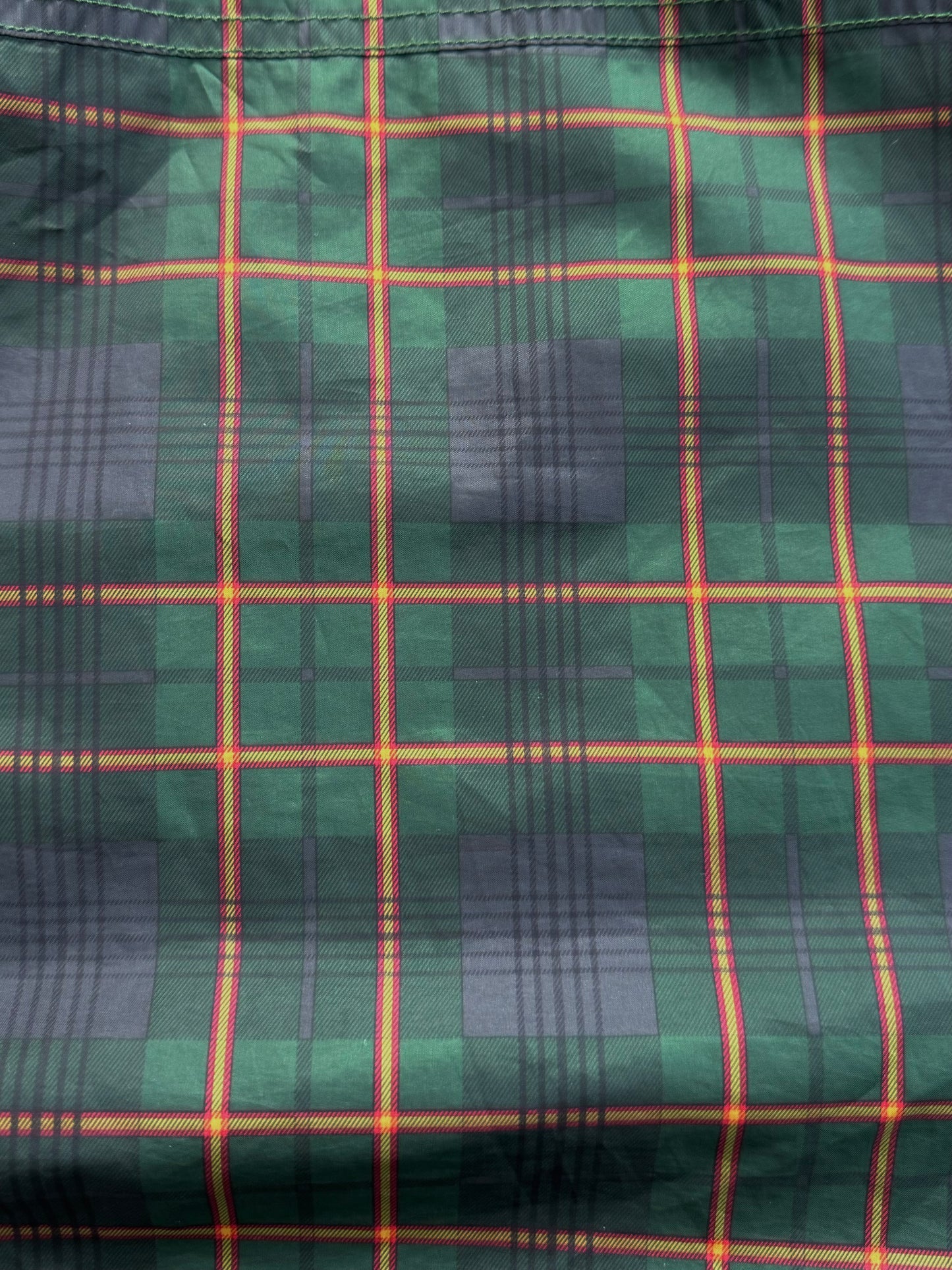 Vintage tartan / plaid technical jacket (M)