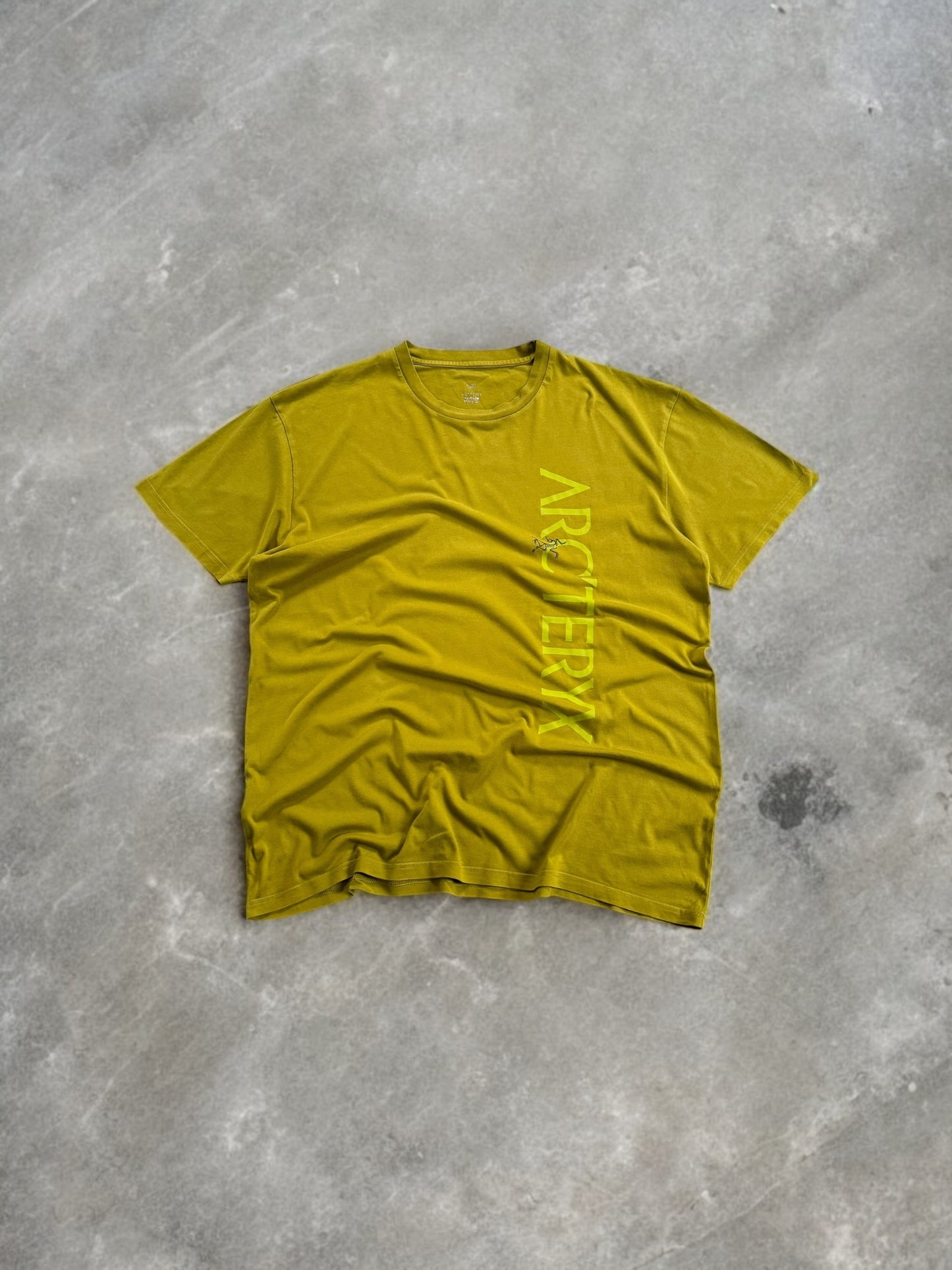 Vintage Arctery two tone graphic print t shirt (XL)