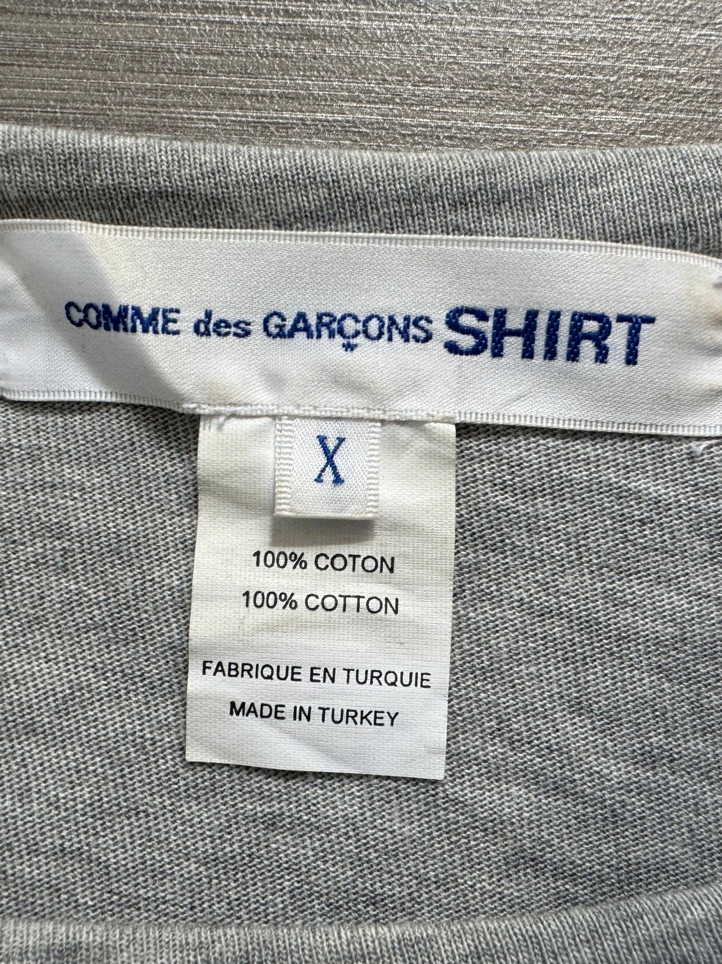 Vintage Comme des Garçon shirt graphic print t shirt (L)