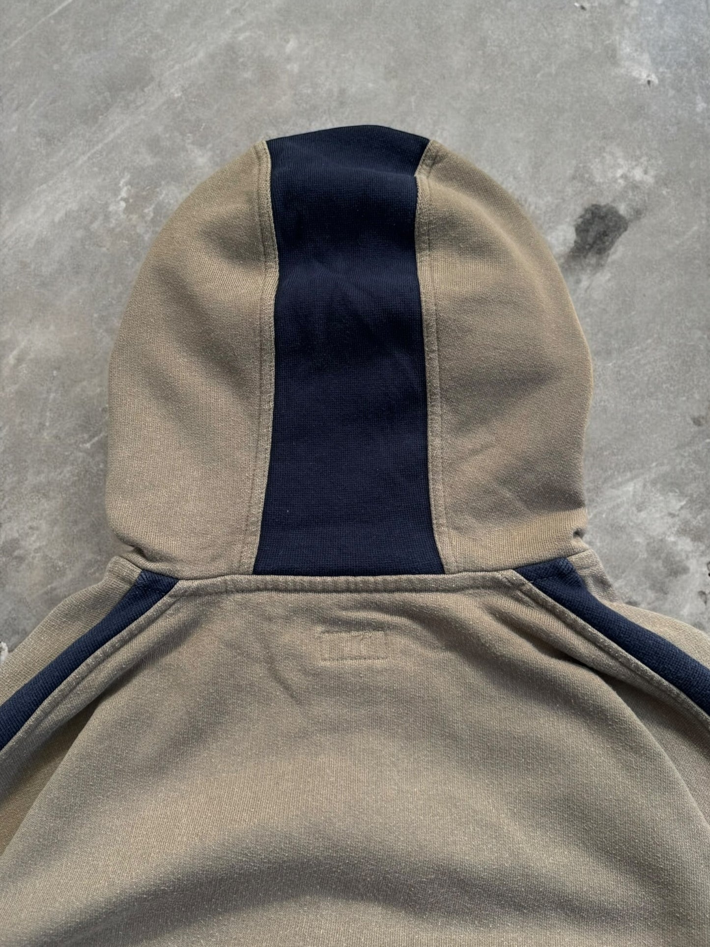 Vintage 2000's distressed Armani Jeans zip up hoodie (M)