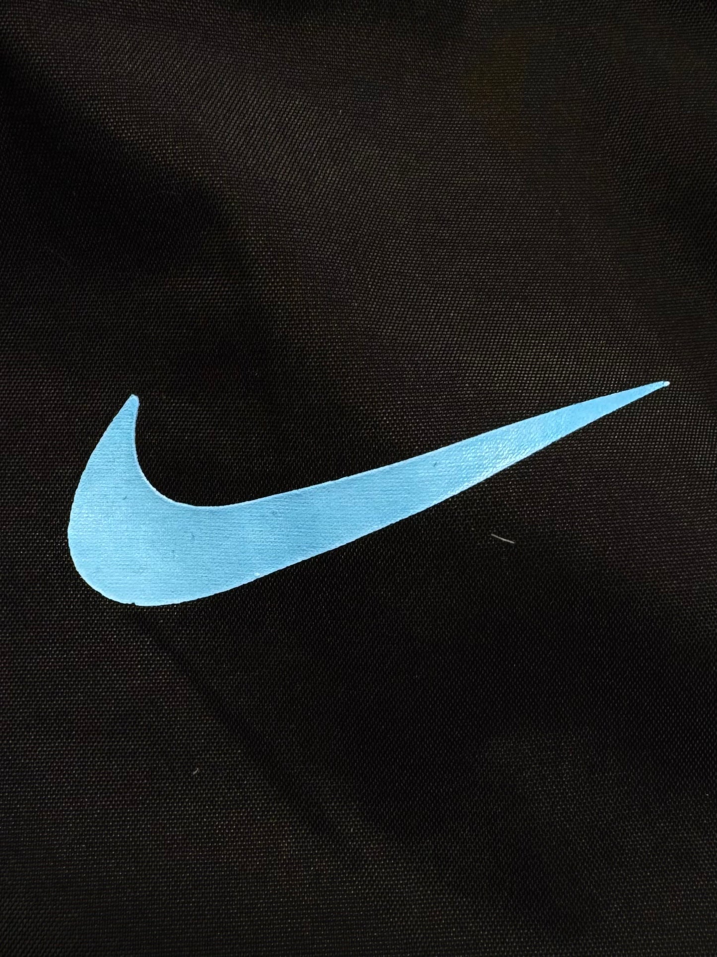 Vintage 2000's black and blue Nike Aston Villa football joggers/track pants (M)