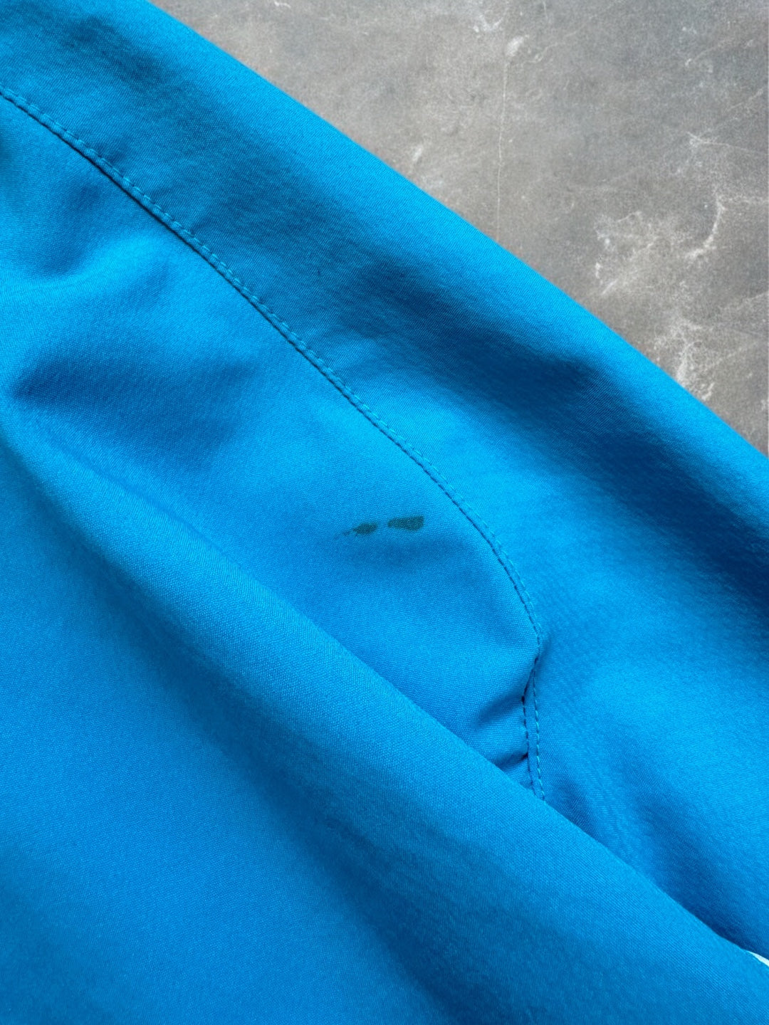 Vintage 2000's Y2K blue and white Nike T90 Inter Milan football technical track jacket (M)