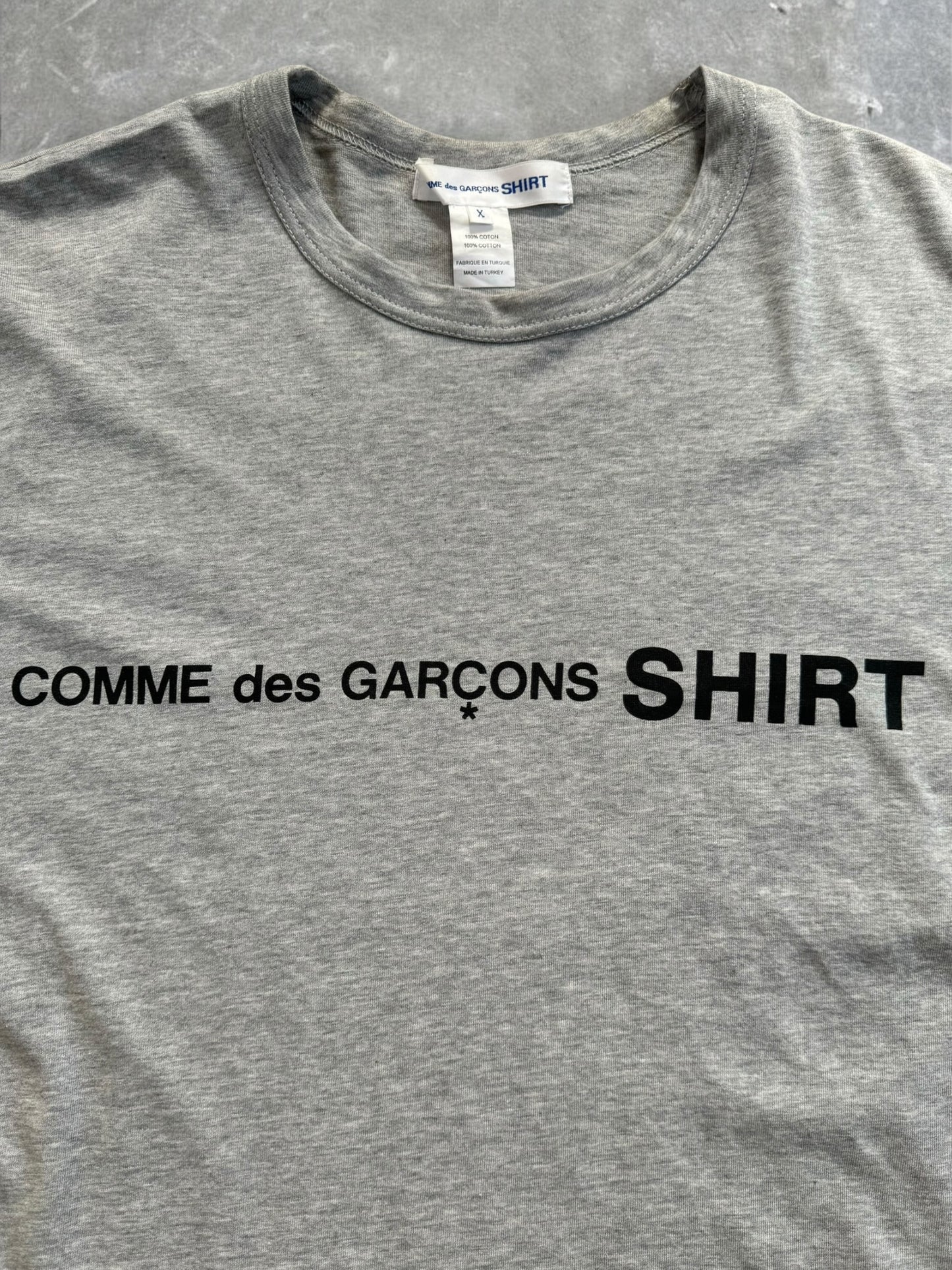 Vintage Comme des Garçon shirt graphic print t shirt (L)