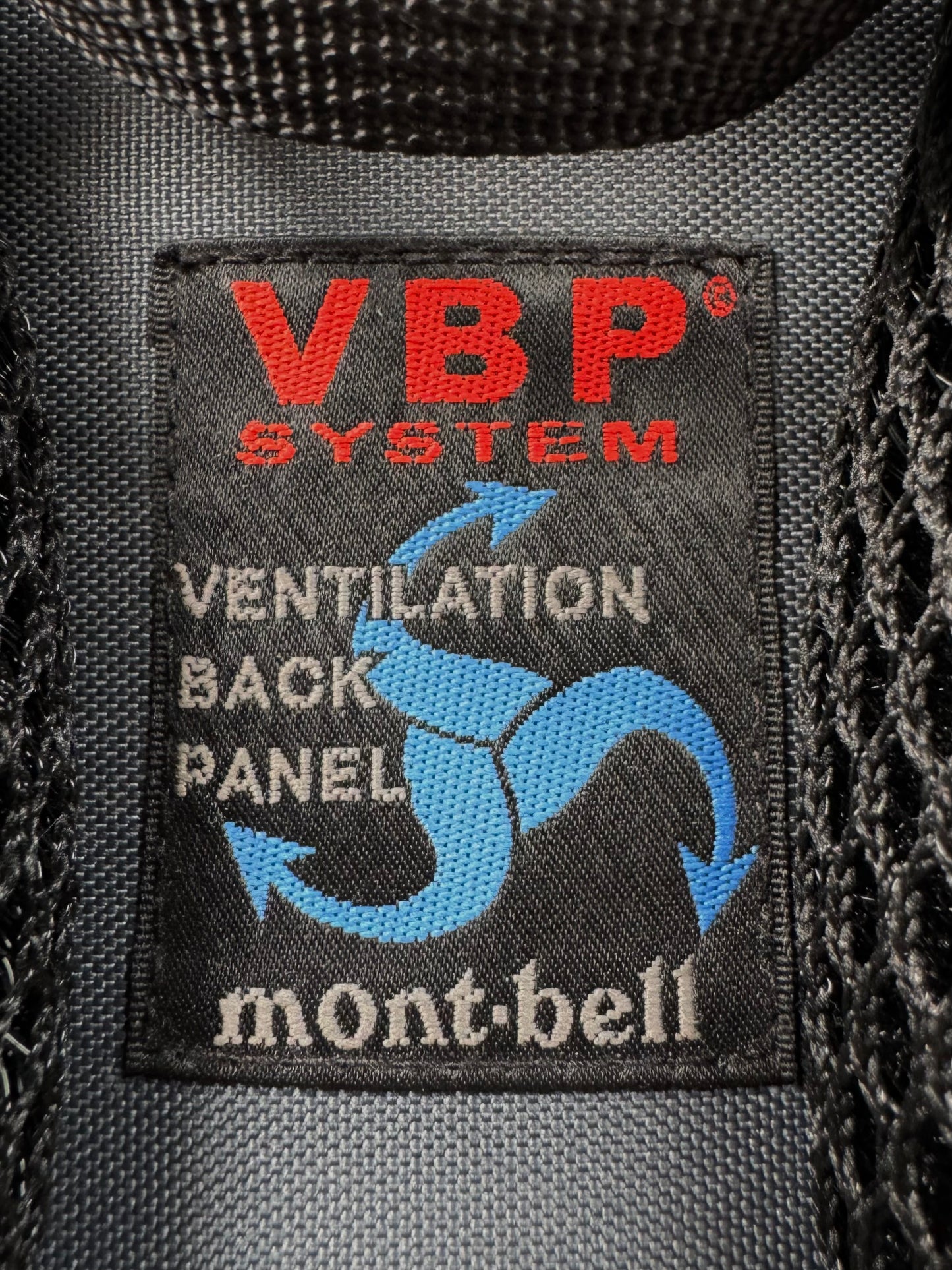 Vintage 2000's Montbell technical sling bag / waist bag