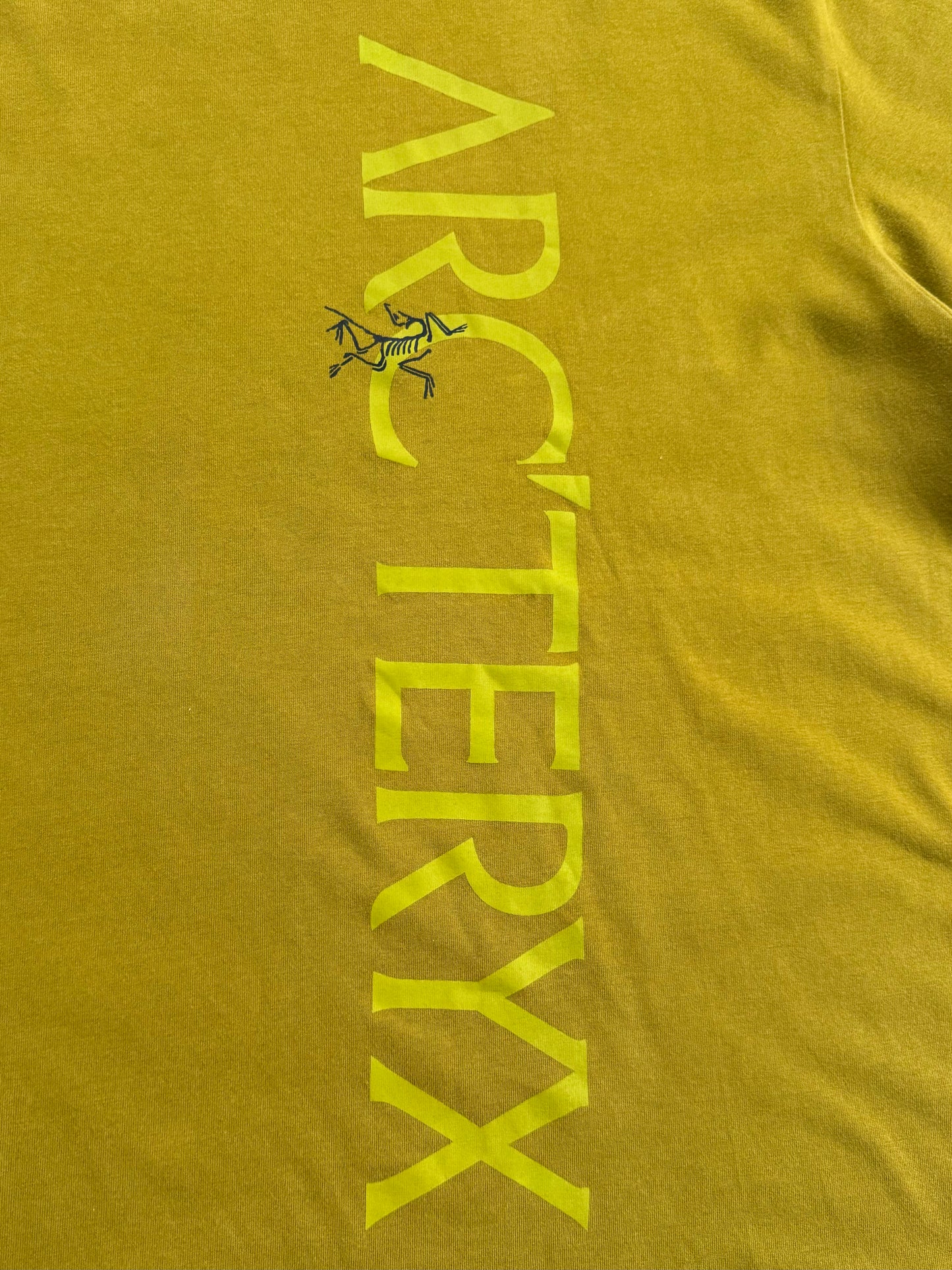 Vintage Arctery two tone graphic print t shirt (XL)
