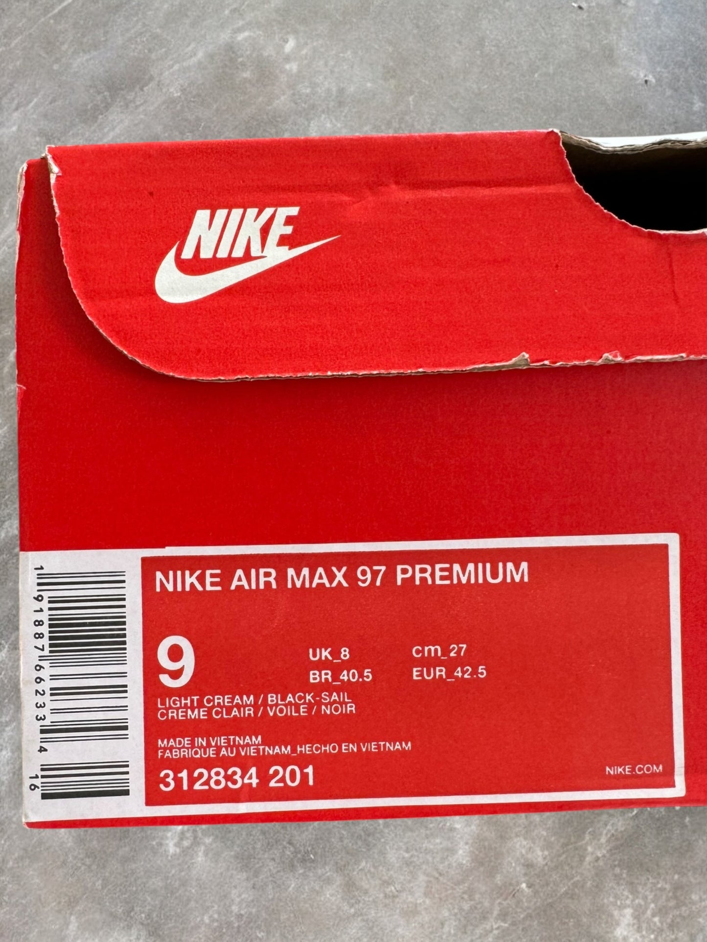 Nike Air Max 97 tartan trainers (UK8)
