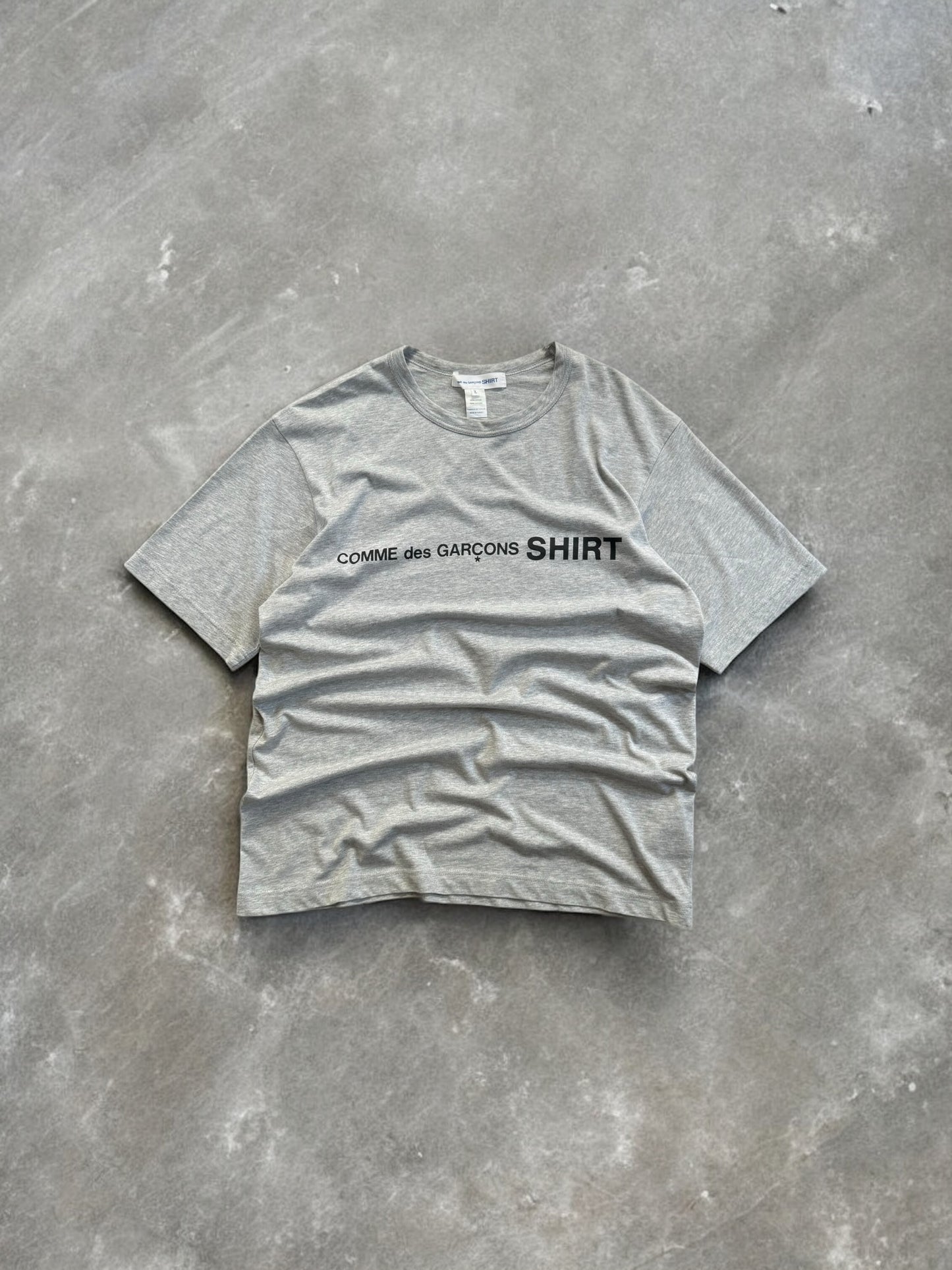 Vintage Comme des Garçon shirt graphic print t shirt (L)