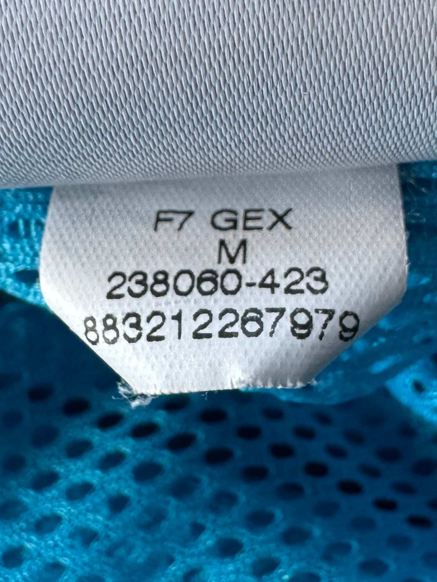 Vintage 2000's Y2K blue and white Nike T90 Inter Milan football technical track jacket (M)