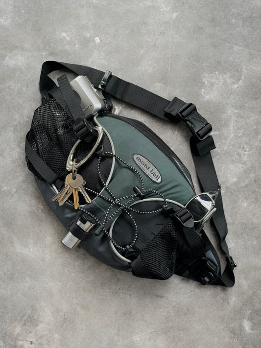 Vintage 2000's Montbell technical sling bag / waist bag