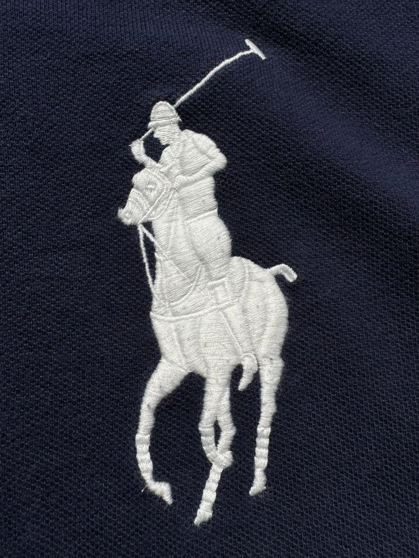 Vintage 2000's Ralph Lauren Ireland big pony country flag embroidered polo shirt (L)