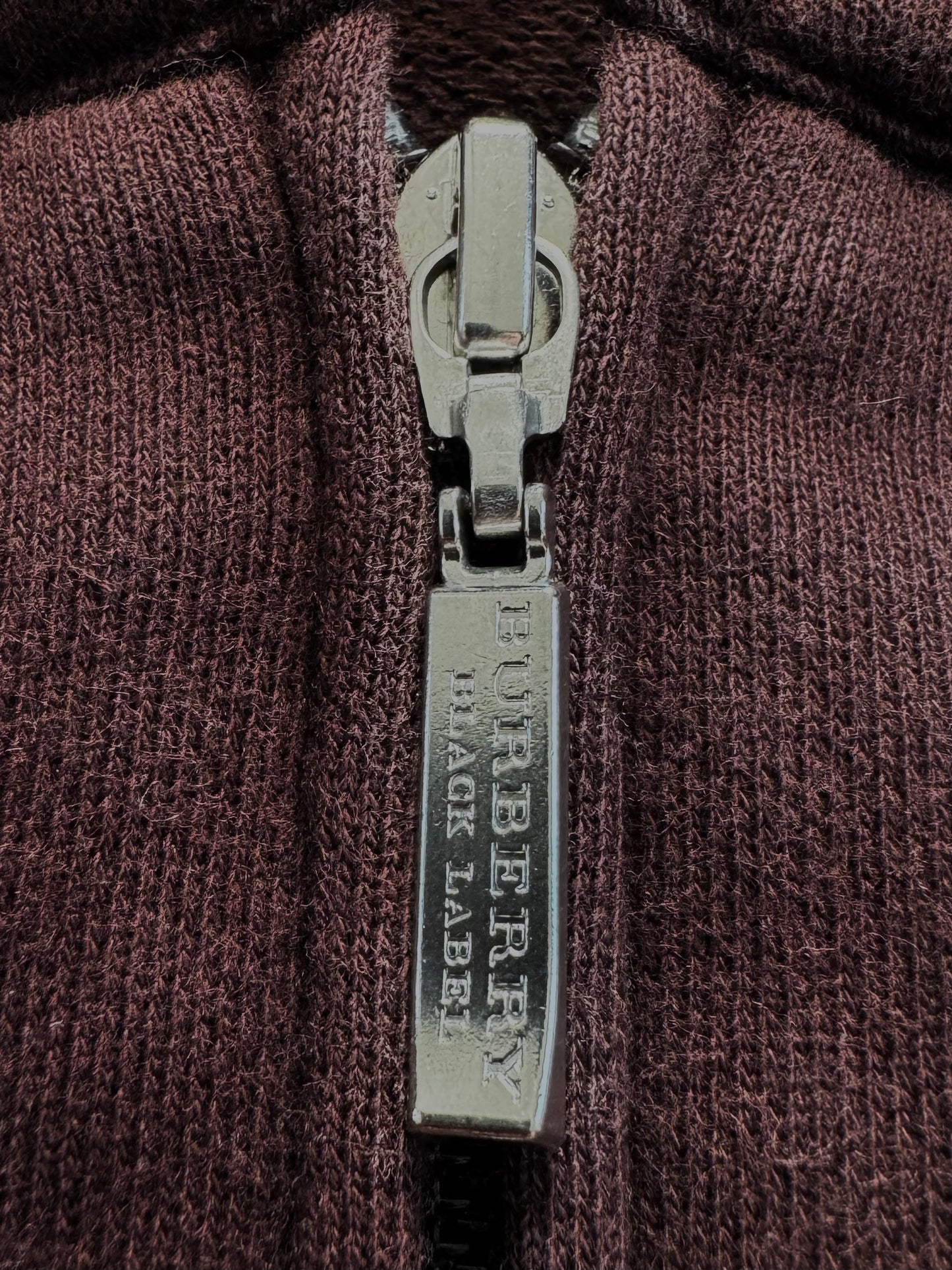 Vintage 2000's washed brown Burberry nova check zip up hoodie (S)