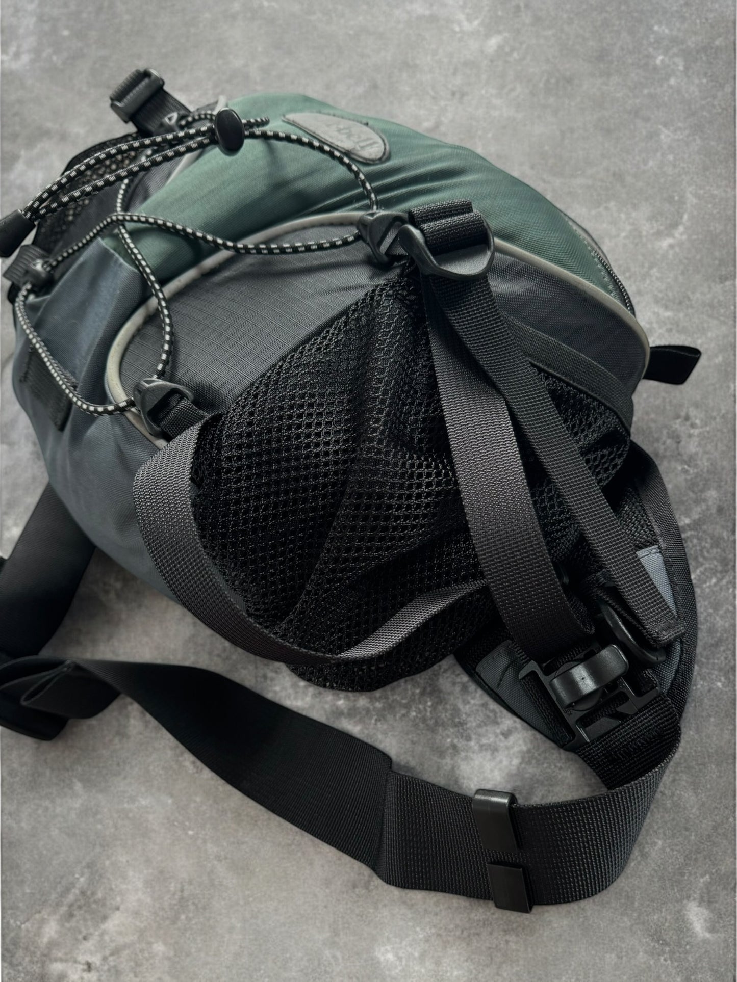 Vintage 2000's Montbell technical sling bag / waist bag