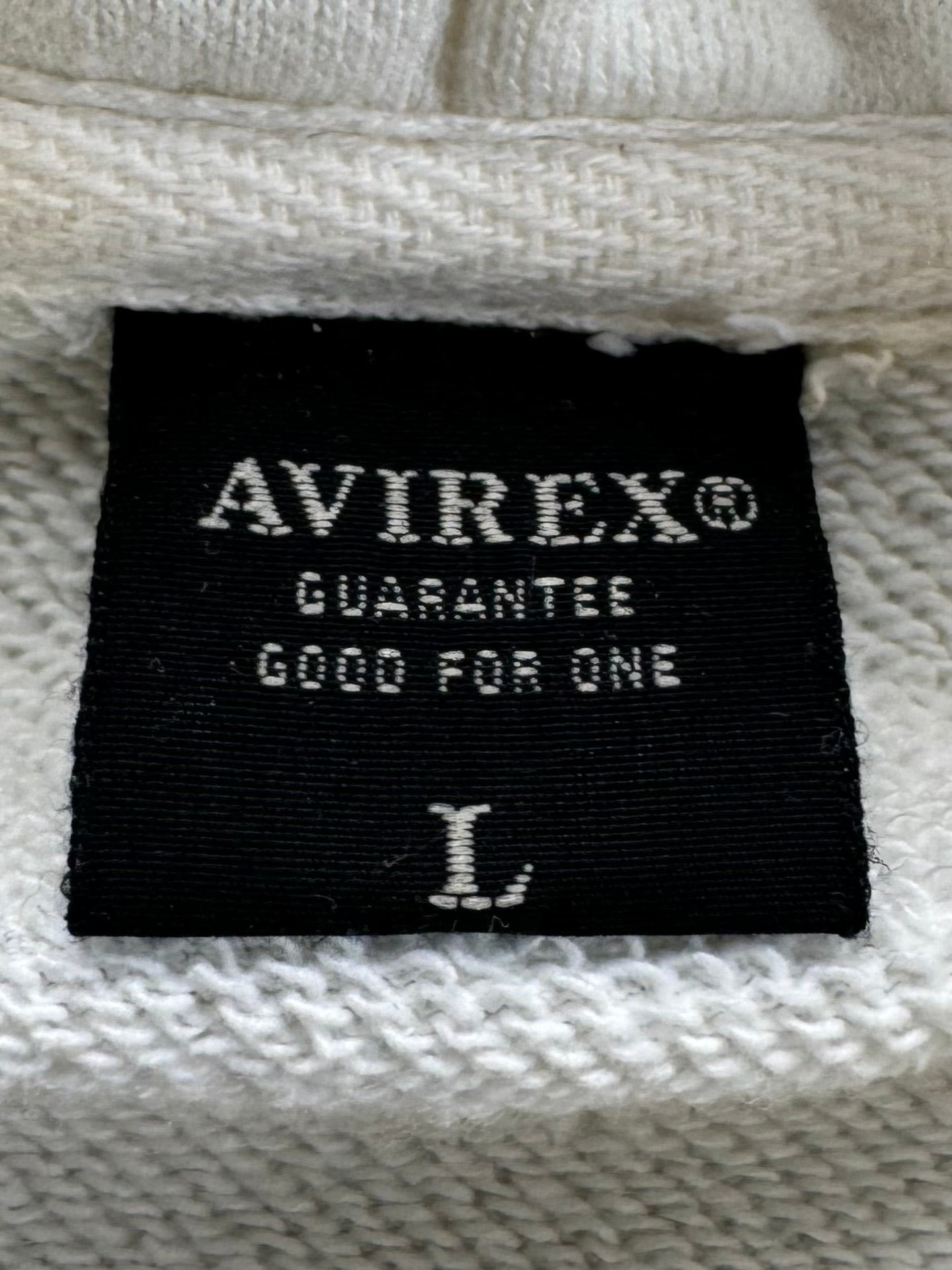Vintage 2000's Avirex technical zip up hoodie (M)