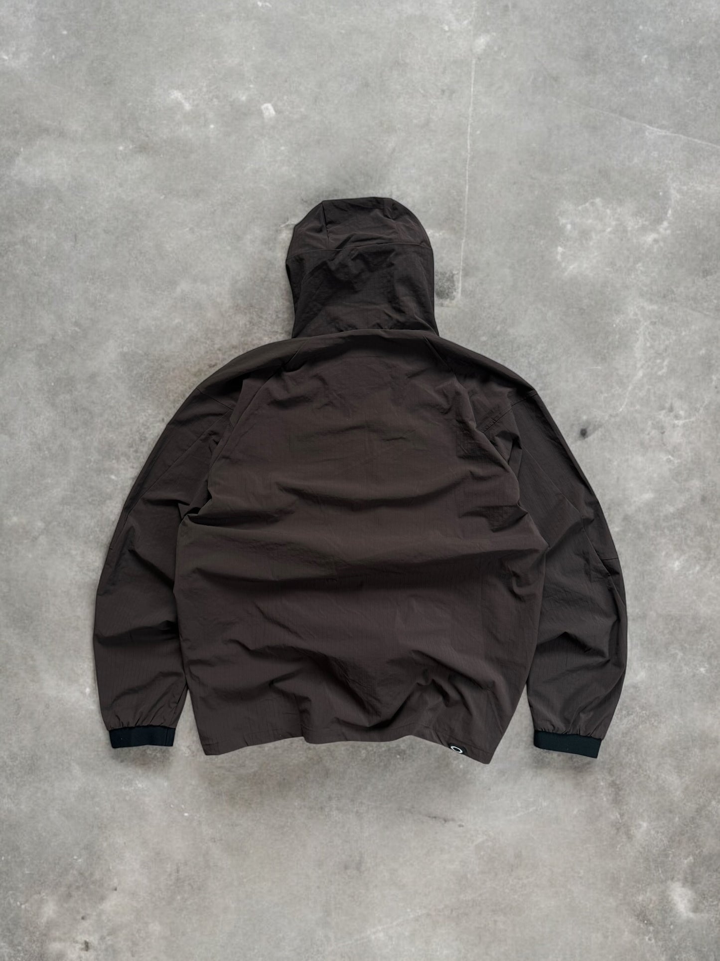 Brown and black Oakley Technical jacket (M)
