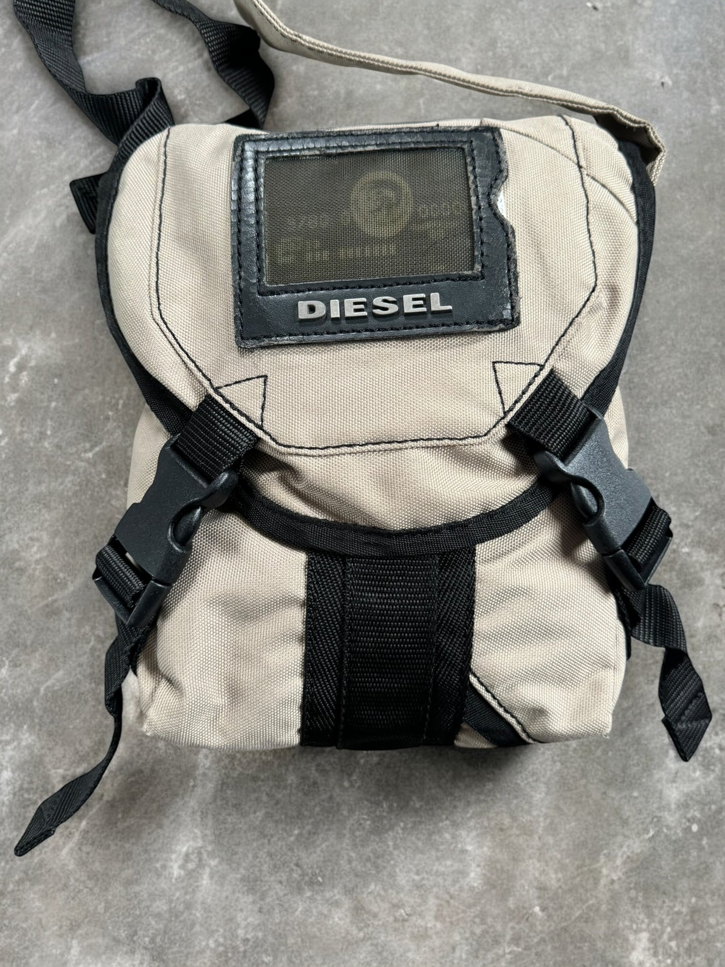 Vintage 2000's Diesel technical sling bag / crossbody bag