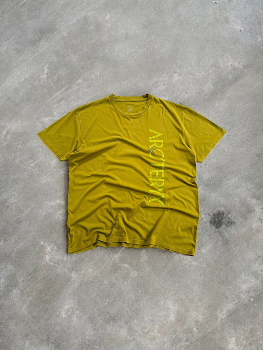 Vintage Arctery two tone graphic print t shirt (XL)