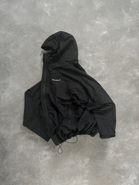 Black Montbell technical light weight jacket (L)