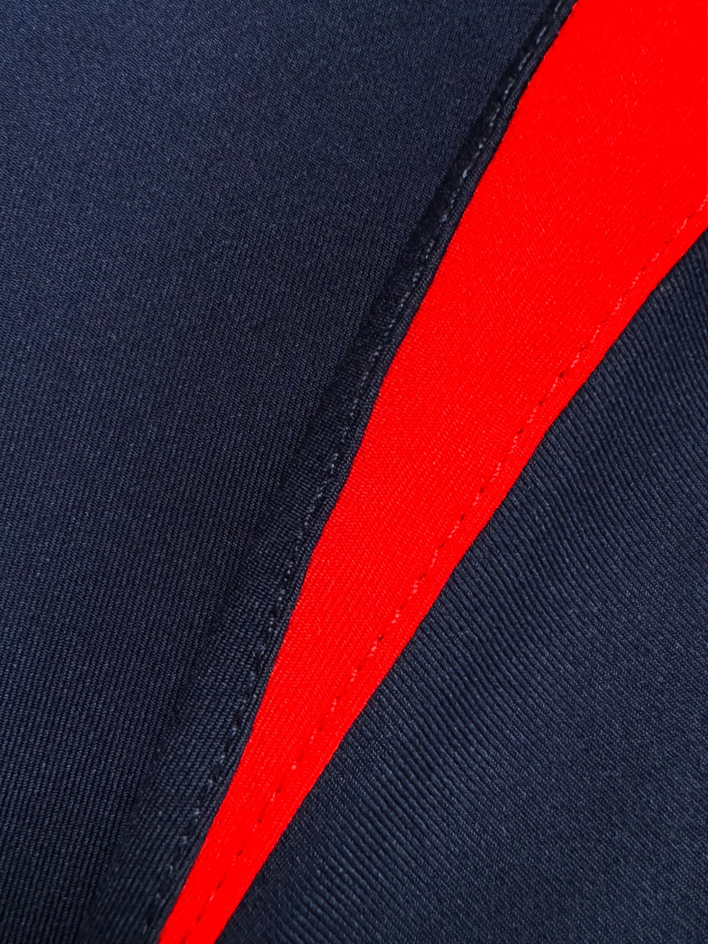 Vintage 2000's navy and red Nike T90 two tone panelled technical t shirt (L)