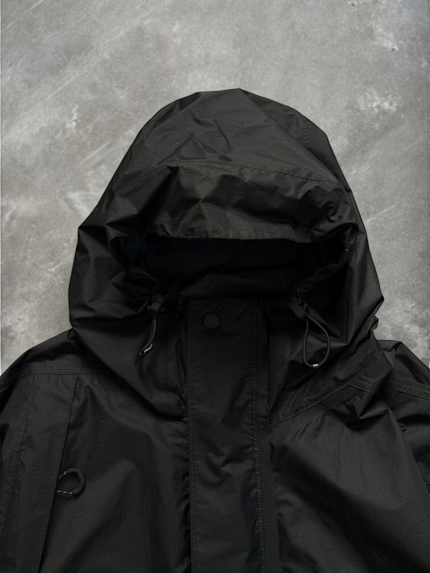 Vintage black Oakley FGL technical packable jacket (M)