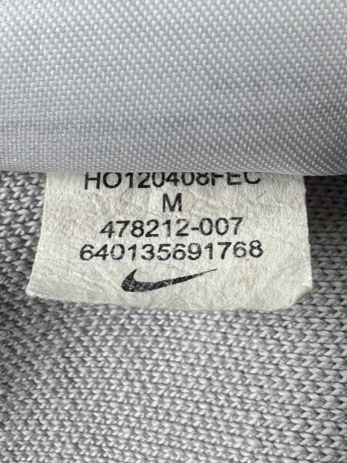Vintage grey black and blue Nike Inter Milan football track jacket (M)