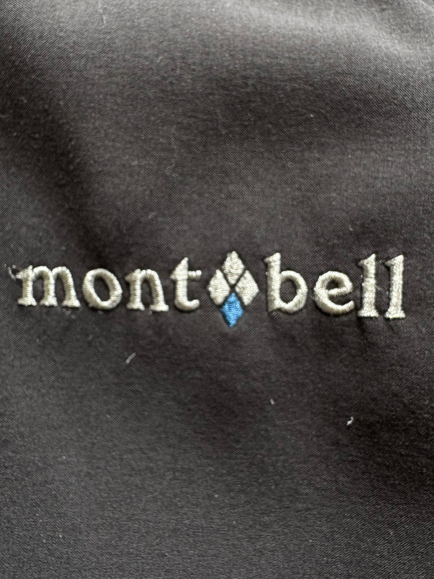 Vintage dark grey Montbell technical soft shell jacket (M)