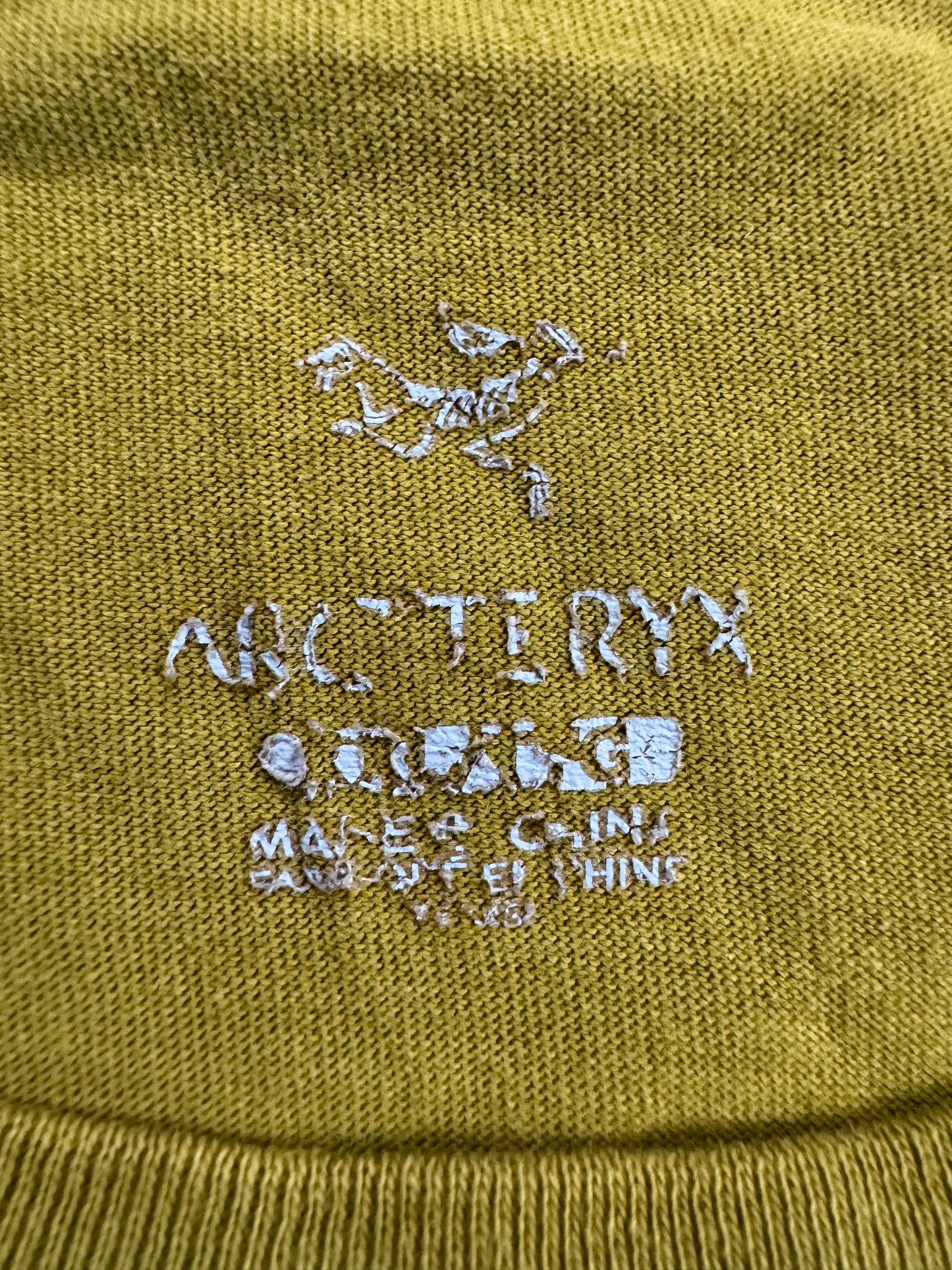 Vintage Arctery two tone graphic print t shirt (XL)