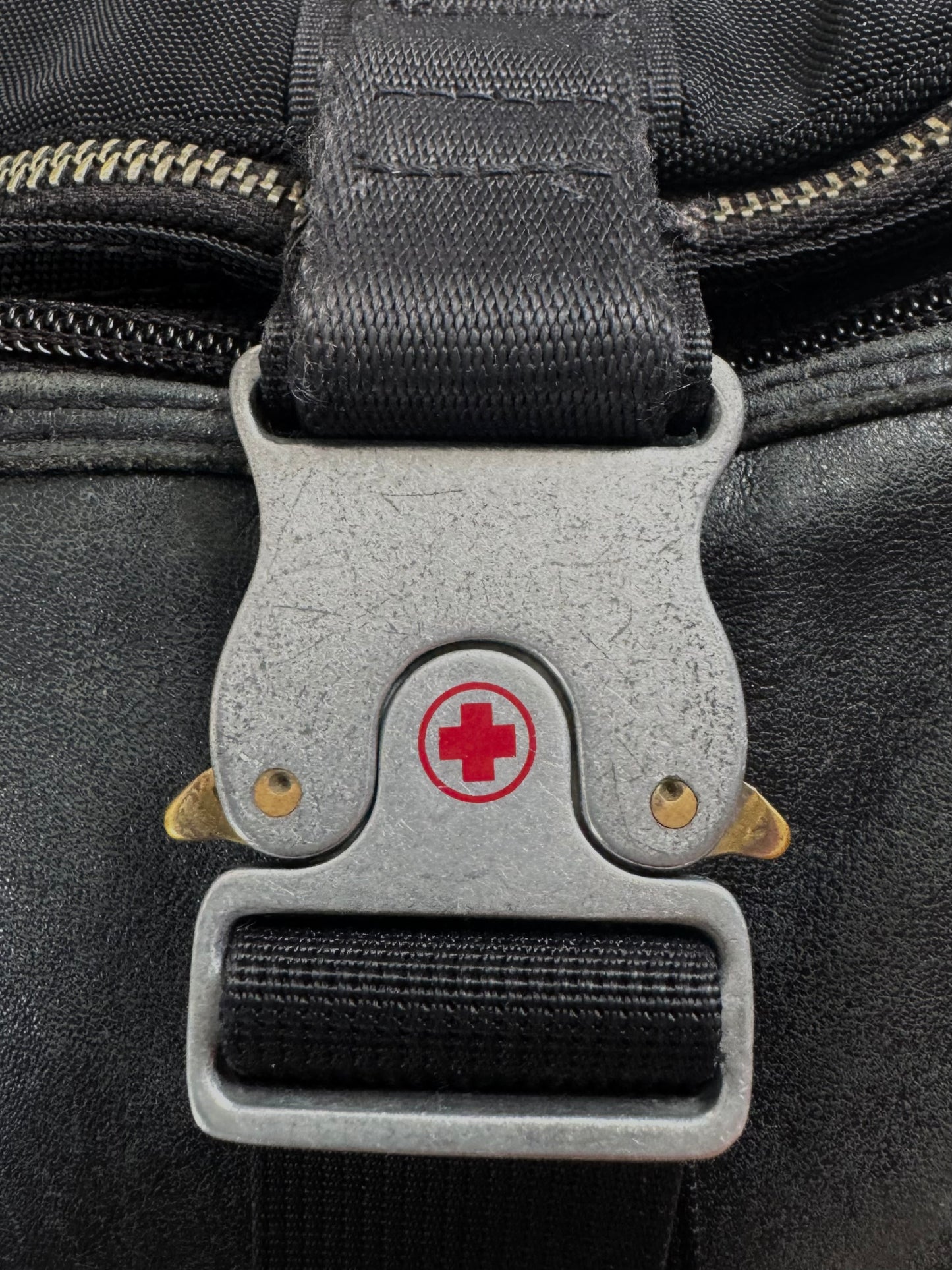 Vintage 90's black and grey archival ToughJeans
INC technical metal clip sling bag / waist bag
