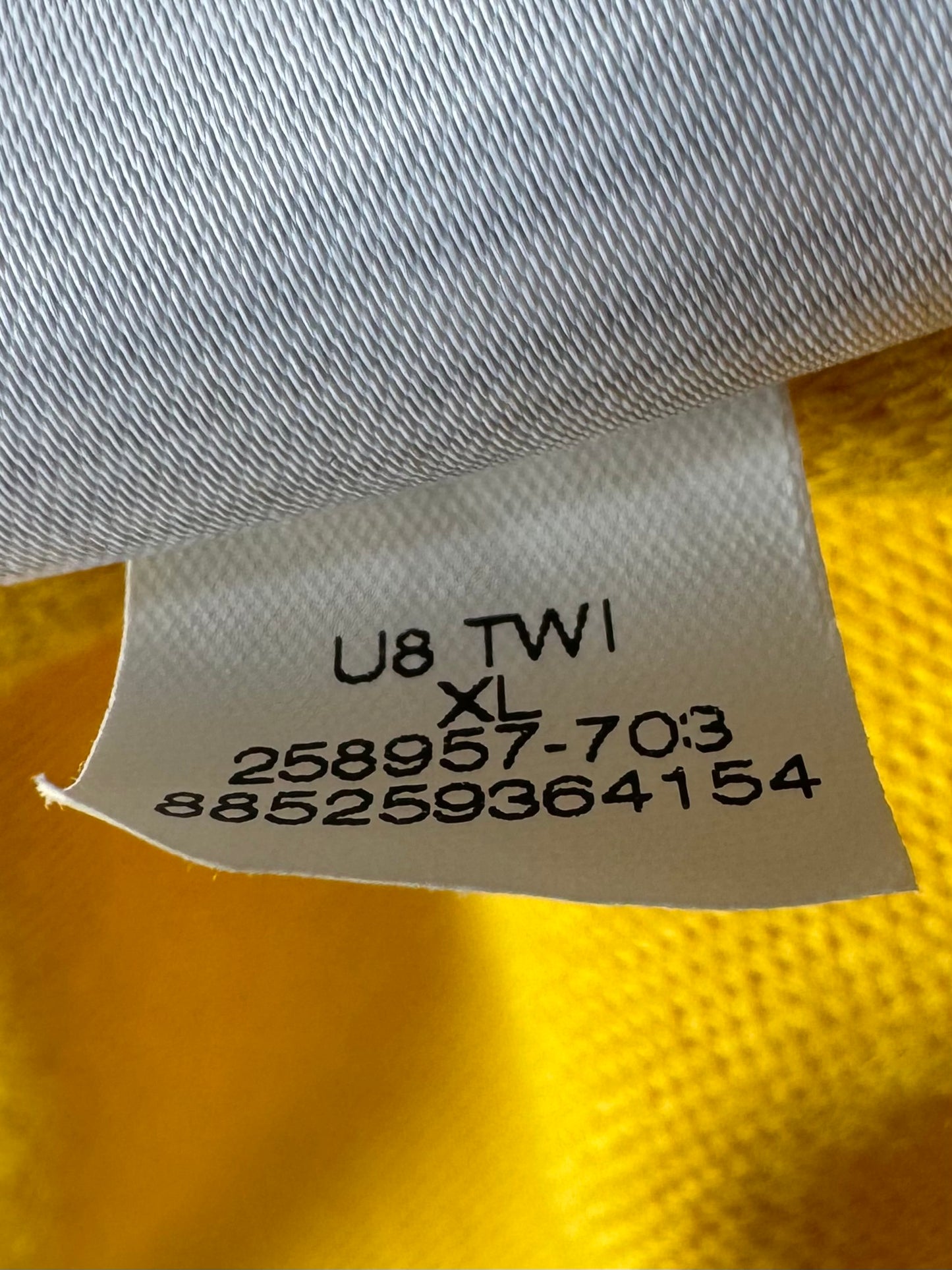 Vintage 2000's green and yellow Nike Brazil football track jacket (XL)