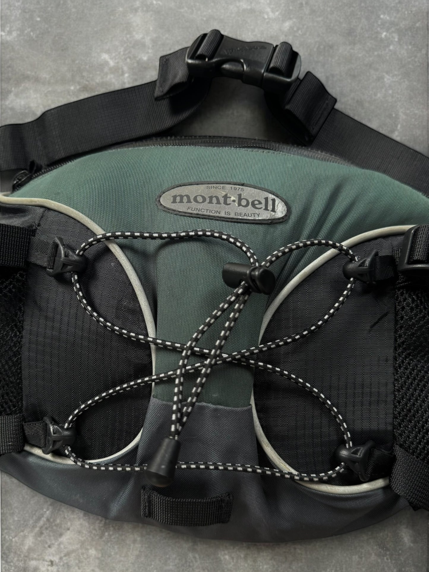 Vintage 2000's Montbell technical sling bag / waist bag