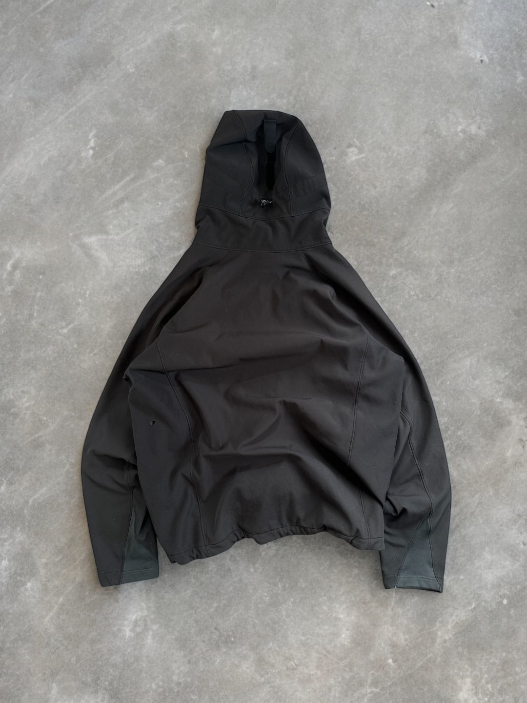 Vintage dark grey Montbell technical soft shell jacket (M)